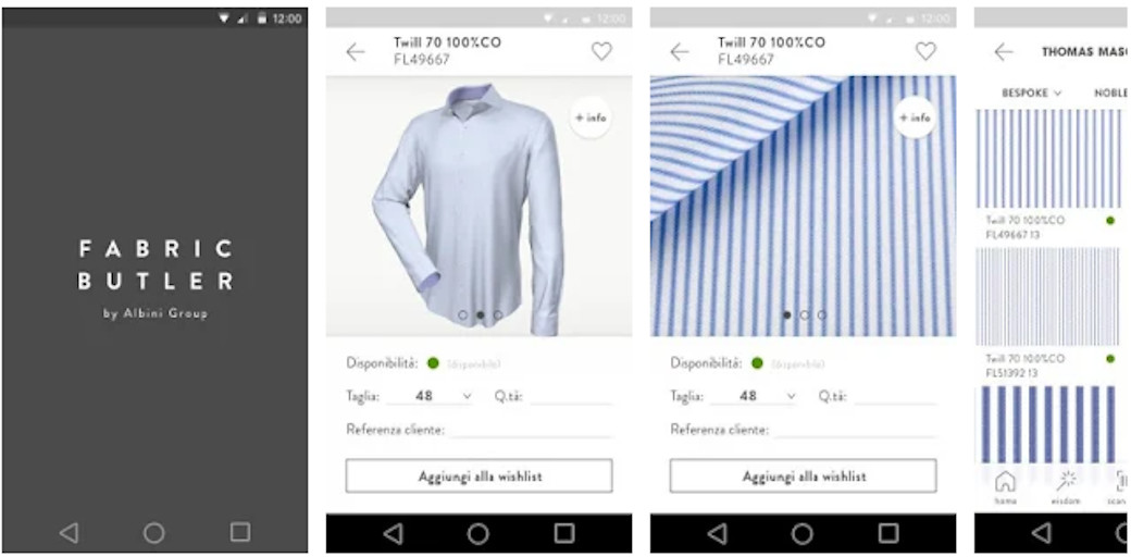 // Thomas Mason Stoffkollektion