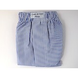 Boxershorts, Streifen blau