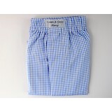 Boxershorts, Karo blau
