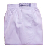 Kinderboxershorts Uni weiß