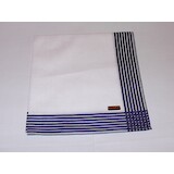 Taschentuch mit blauem Rand